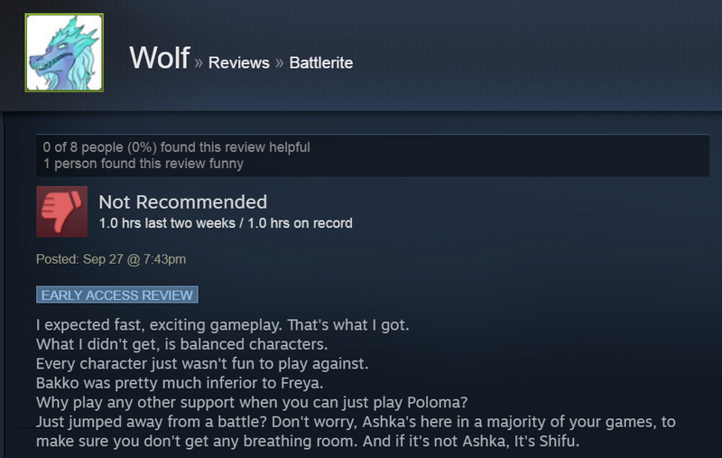 Illustration for article titled Battlerite, As Told By Steam Reviews
